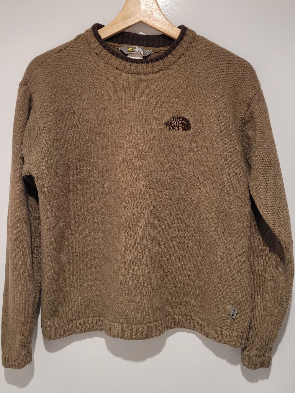 The North Face A5 Series Men's Brown Crewneck Sweater